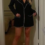 Rumored Black Embellished Trim Blazer Photo 0