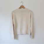 Aritzia NEW  Bare Cashmere Crew Sweater Whisper White Photo 6