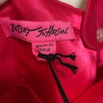 Betsey Johnson  NWT Vintage Rare one shoulder big black bow  dress woman size 6 Photo 3