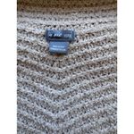 Aerie Taupe Beige Chunky Knit Open Front Cardigan Sweater Longline Oversized XS Photo 4