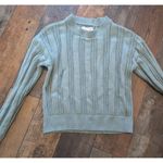 Aeropostale Women’s XS Sage Green Knit Sweater Photo 0