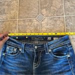 Miss Me Fleur De Lis Signature Skinny Designer Denim Jeans 26 Photo 8