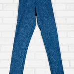 DYI  Activewear Leggings Blue Animal Print High Waist Athletic Women's Small Photo 0