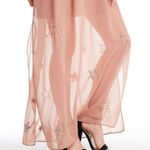 Chaser maxi dress with beaded stars dusty rose size L NWT Photo 2