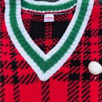 Holiday Time UGLY Sweeter  Red and Green Knit Sweater Photo 5