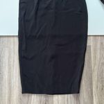 NWOT Sergio Hudson x Target Strong Shoulder Body con Black Midi Dress XS Photo 7