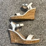 Charles by Charles David White & Cork Sandals, Size 7M, Like New Photo 3