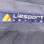 Lizsport Petite Sheer Black Skirt Flair Lining Photo 5