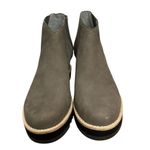 Eileen Fisher NEW $250 Sz 6.5 Women  Caddy Nubuck Leather Chelsea‎ Wedge Boots Photo 4