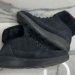 Skechers Women's Black Suede Faux Fur Comfort On the Go Winter Chill Boots Sz 9 Photo 4