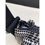 Lauren Ralph Lauren Women's Houndstooth Shoulder Bag Hand Bag SKU 6136 Black Photo 6