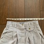 Hunter Vintage 's Run Gray Corduroy Button Front Midi Skirt sz 6 Photo 3