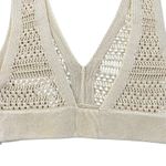 HONOR THE GIFT Sheer Crochet Cami Bralette Cream Sz M Sexy Boho Streetwear NWT Size M Photo 3