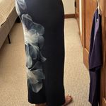 SheIn Floral Maxi Dress Blue Photo 4