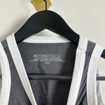 Beyond Yoga  Spacedye Outlines Sleeveless Dress True Gray Heather & Cloud White Photo 5
