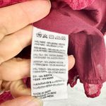 Cleobella  Dixie Mini Dress Size Small Red Kerala Block Print NWT Long Sleeve Photo 15