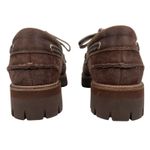 Rag and Bone  Cameron Lug Sole Boat Shoes Mocha Brown Suede Size 39 Photo 9