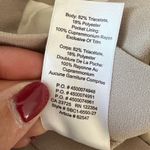 Babaton Aritzia  Conan Tuxedo Stripe Trouser Beige/Cream Stripe ,Size 10 NWOT Photo 6