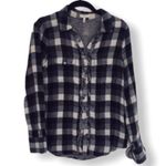 Joie flannel plaid button up Photo 2