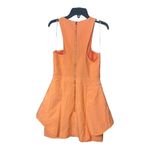 Elliatt Dress MEDIUM Layered Tiered Mini Sleeveless Peach Orange Shift Sheath Photo 2
