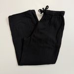 Wilfred  Free Pants Pull On Gauze Lightweight Pockets Travel Lounge Beach Black Photo 0
