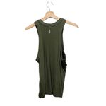 Free People  Movement Blissed Out Tank Top Olive Green Size M Photo 11
