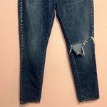 Current/Elliott The Fling Whiskey Destroyed w/ Studs Boyfriend Jeans. Size 24 Photo 5