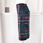 Melissa Paige  Plaid Pencil Skirt in Green Multicolor, Size 1X, New with Tag Photo 2