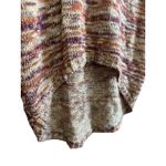 Eyelash Couture XS Knit Pullover Sweater Batwing Sleeve High Low Striped Top Photo 4