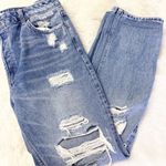 VERVET Super High Rise Hidden Button Fly Straight Jeans – Size 30 Blue Photo 4