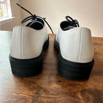Seychelles Katie Platform Lace-Up Oxfords - White Size 8.5 New Without Box Photo 8