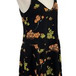 ALC Frank ALC Womens Size 4 Serena Floral Print 100% Silk Mini Dress Sleeveless V-Neck Photo 2