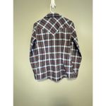 Wrangler Plaid Pearl Snap Shirt XS Womens Long Sleeve Cotton Western Rodeo Photo 3