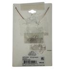 NEW LA Rocks Peanuts Woodstock Graduation Silver Plated Necklace Graduate Photo 1