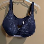 Cacique Lane Bryant  Lightly‎ Lined Full Coverage Underwire Blue Bra 46F Photo 2