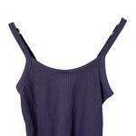 Old Navy  Women’s Classic Brushed Waffle Knit Tank Purple Size M Photo 2