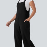 Halara  CASUAL BIB- OVERALLS medium NWT Photo 0