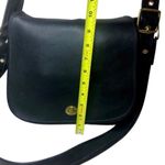 Coach Stewardess Black Glove Tanned Leather Turn Lock Bag COA Authentic 9525 Photo 10