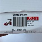 Dream Paris DREAM PAIRS Strappy Heels for Women Platform Chunky High 3-inch Heel Sz 6.5 @ Photo 5