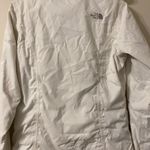 The North Face Womens White Mesh Lined Hooded Windbreaker Jacket Size Medium Photo 1