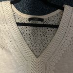 Avec Les Filles Avec White Lace Knit Dress tunic Large perfect Photo 8