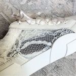 Dolce vita Harryson Ivory Ribbon Lace Up Shoes NEW WITH BOX Sneakers Size 8 Photo 4