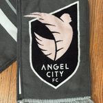 Ruffneck Angel City FC ACFC Stripe‎ Wordmark Woven Scarf Pink Grey Gray Photo 3