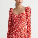 & Other Stories Puff Sleeve Midi Dress, Size 8 New w/Tag Photo 1