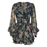 ROCOCO SAND Jane Botta Romper, Black Floral, XS Green Photo 7