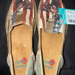 Ariat  Rodeo Quincy Cowboy‎ American Flag Slip On Loafer Shoes 6.5 Photo 0
