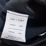 Oak + Fort Black Wide Leg High Rise Pants Photo 9