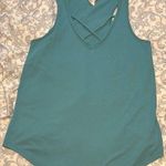 White Crow  teal tank top Photo 0