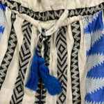 Elan  Aztec periwinkle strapless jumpsuit size medium NEW Photo 3