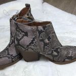 Universal Threads NWOT Gray Python Snakeskin Boots Photo 3